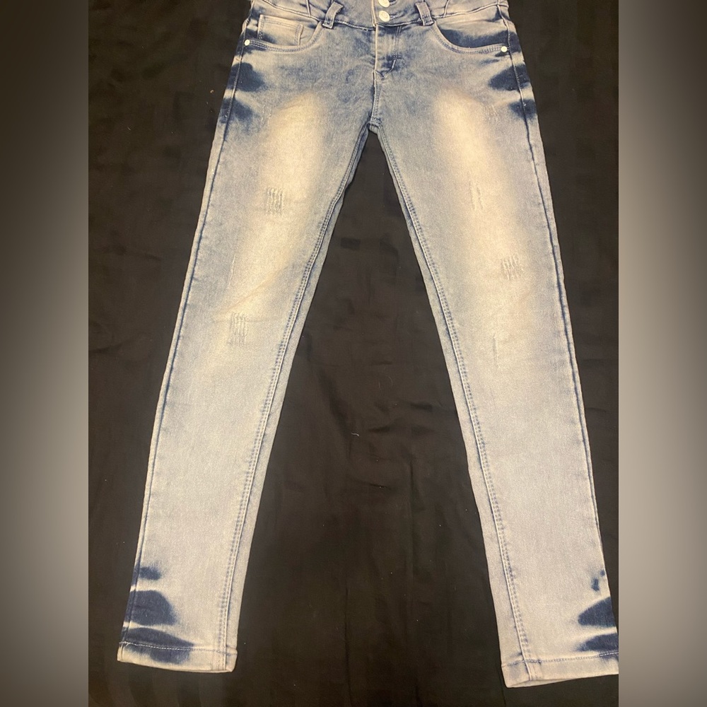 Acid Wash Jeggings - Picture 2 of 3